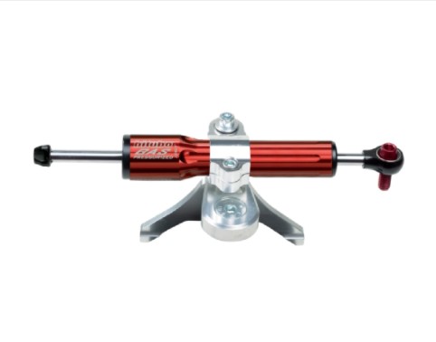 Bitubo Race Mount Steering Damper Kit (Red Body) - Kawasaki 